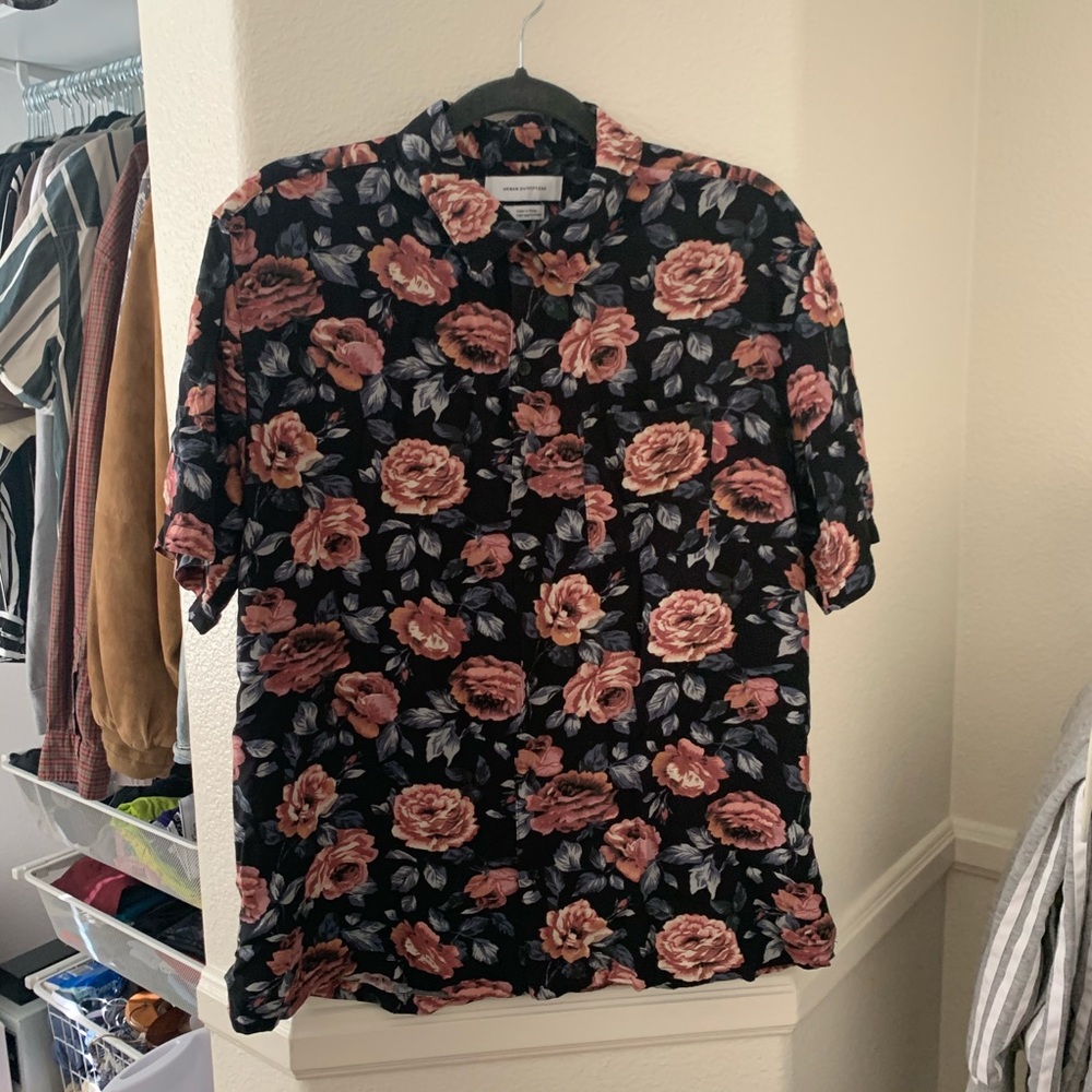 Urban Outfitter Short Sleeve Button Down Shirt